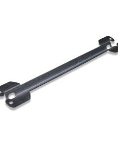 Traverse metal sheet galv f/hopper plastic